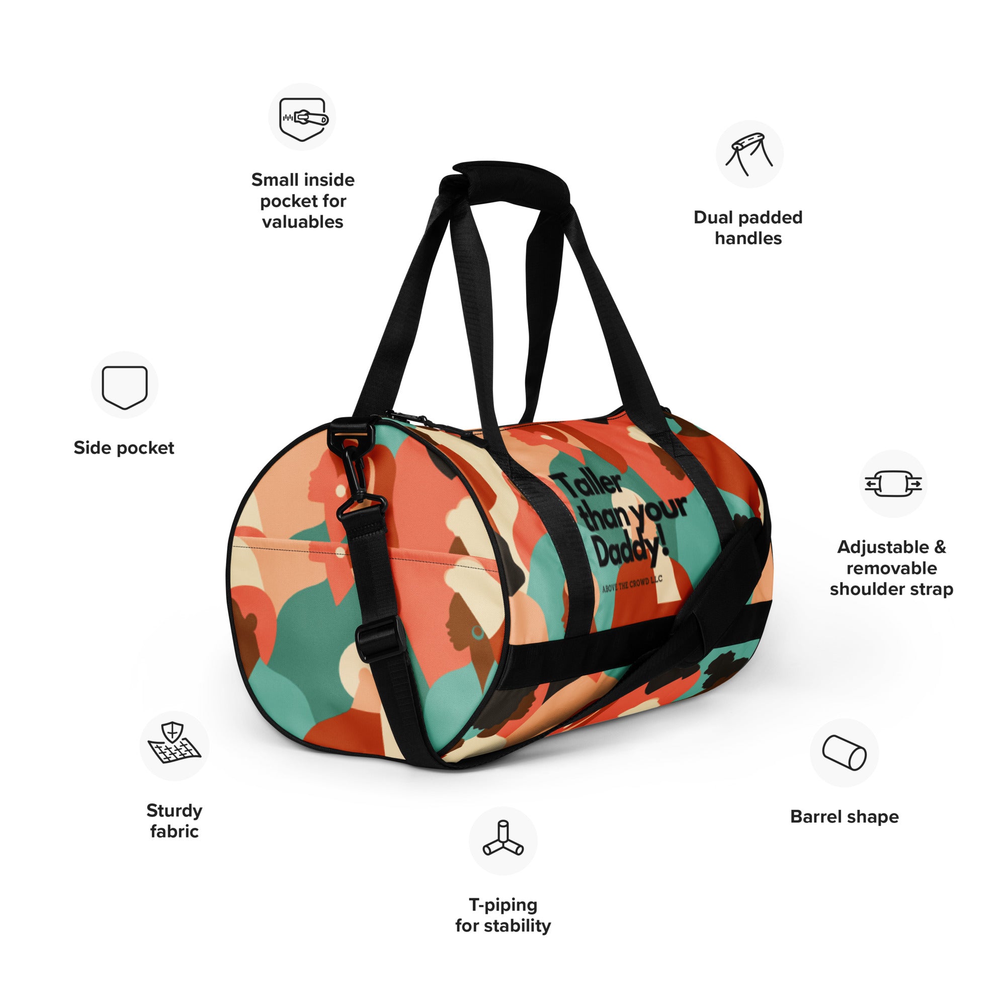 Women's barrel hotsell gym bag